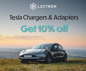 Lectron Tesla chargers and adapters promotion